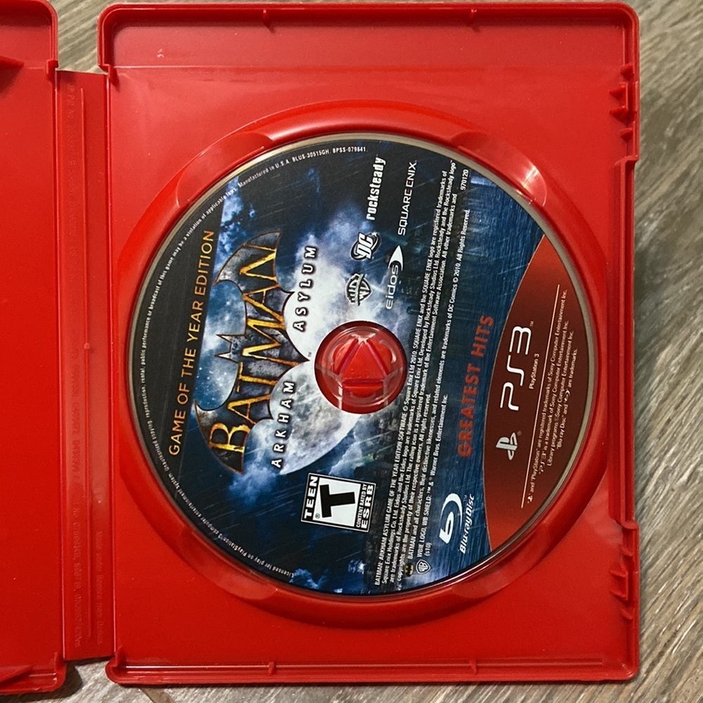 PS3 Batman Arkham Asylum Game Of The Year Edition - Picture 5 of 6